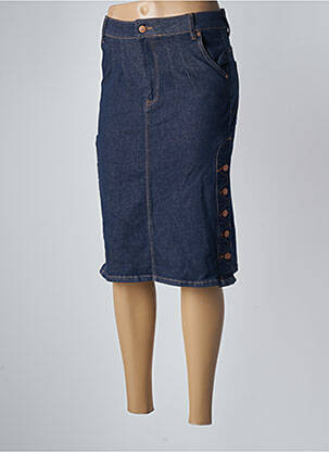 Fustă midi albastru LOIS femeie