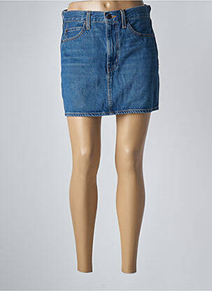 Fustă scurtă albastru LEVIS femeie