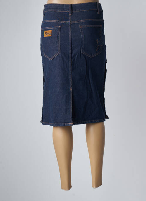 Fustă midi albastru LOIS femeie