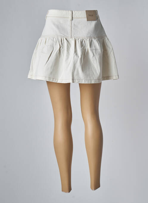 Fustă scurtă bej SALSA femeie