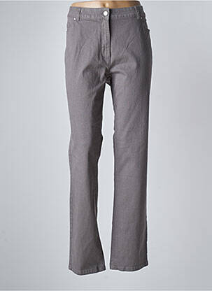 Pantalon drept elasticitate mărime normală gri DAMART femeie