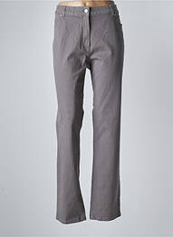 Pantalon drept elasticitate mărime normală gri DAMART femme