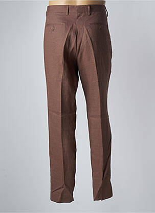 Pantalon slim țesătură poplin mărime normală maro DOPPELGÄNGER bărbat