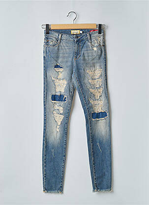 Blugi cu croială slim albastru MET bărbat