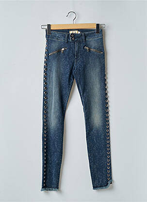 Blugi cu croială slim albastru MET femeie