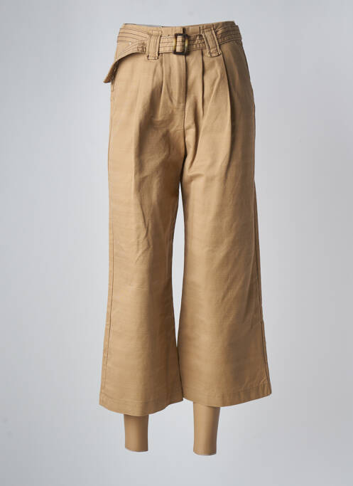 Pantalon 7/8 bej CAMAIEU femeie