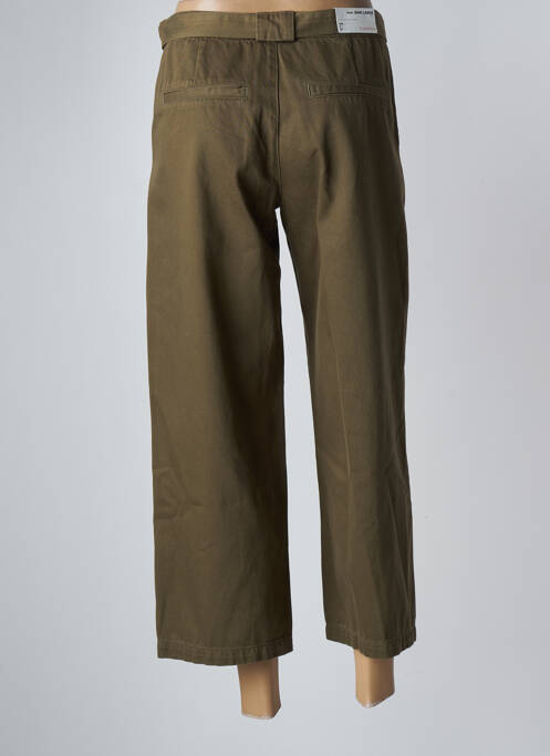 Pantalon 7/8 verde CAMAIEU femeie