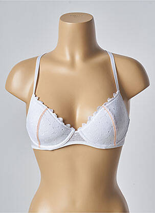 Sutien bretea multi poziție top sutien modelat alb PASSIONATA femeie
