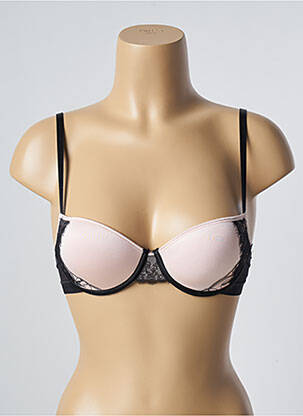 Sutien efect material satinat top sutien modelat roz PASSIONATA femeie