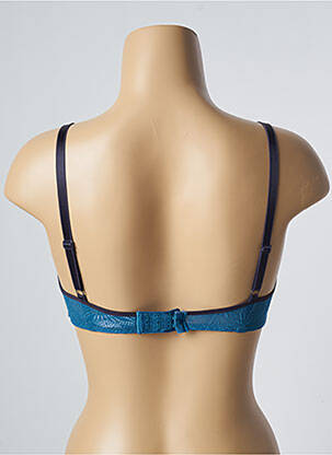 Sutien efect material satinat top sutien modelat albastru PASSIONATA femeie