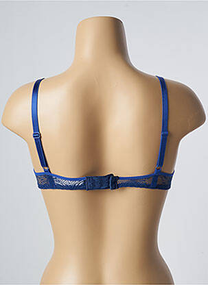 Sutien efect material satinat top sutien modelat albastru PASSIONATA femeie