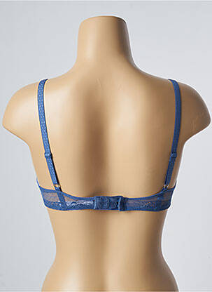 Sutien efect material satinat top sutien modelat albastru PASSIONATA femeie
