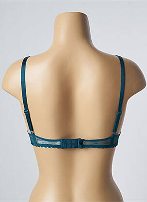 Sutien efect material satinat top sutien push-up verde PASSIONATA femeie