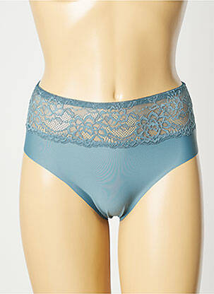 Chilot cu talie înaltă albastru ROSA JUNIO femeie