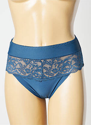 Chilot cu talie înaltă albastru ROSA JUNIO femeie