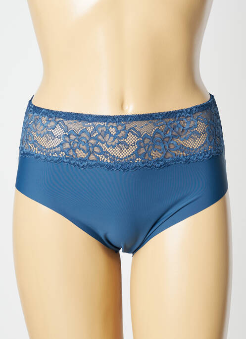 Chilot cu talie înaltă albastru ROSA JUNIO femeie