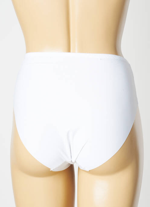 Chilot cu talie înaltă alb ROSA JUNIO femeie