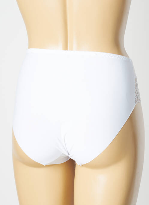 Chilot cu talie înaltă chiloți alb ROSA JUNIO femme