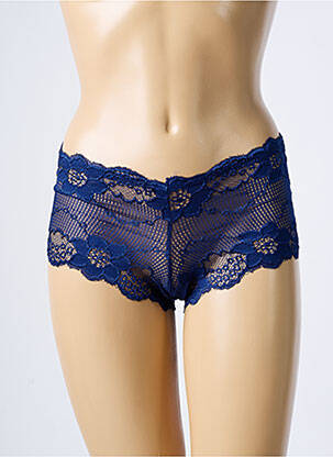 Shorty elasticitate albastru ROSA JUNIO femeie
