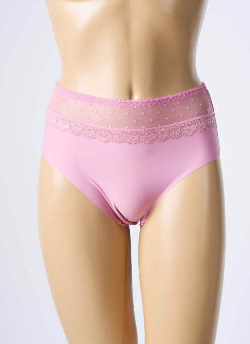 Chilot cu talie înaltă roz ROSA JUNIO femeie