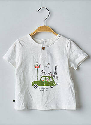 Tricou alb SERGENT MAJOR băiat