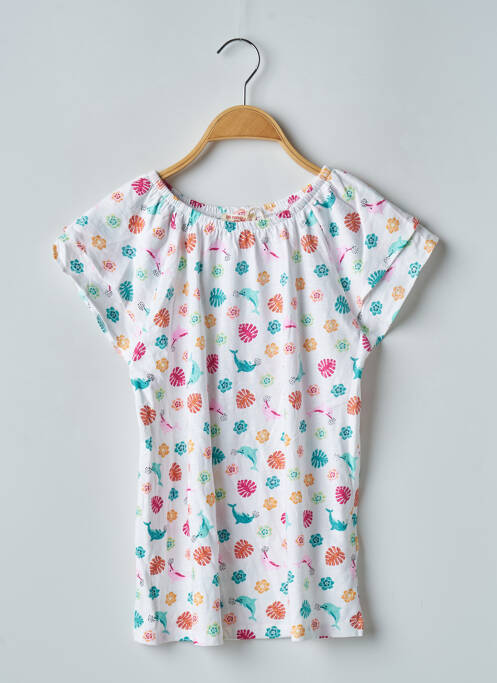 Top alb DU PAREIL AU MÊME fată