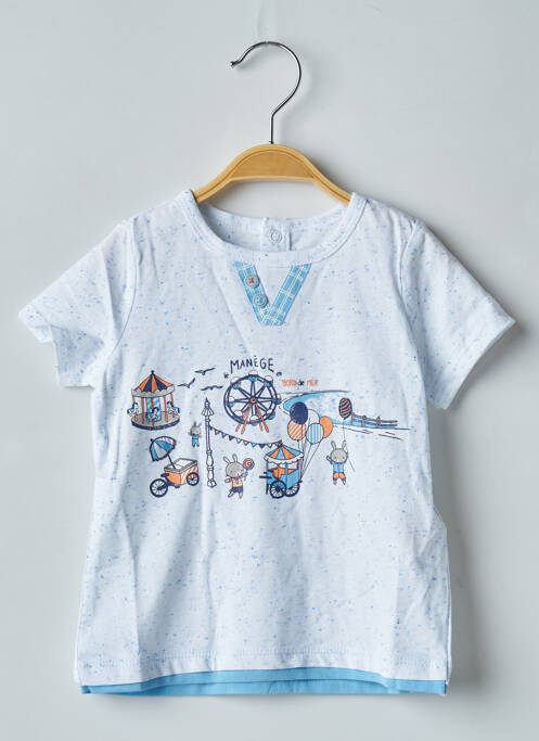 Tricou alb SERGENT MAJOR băiat