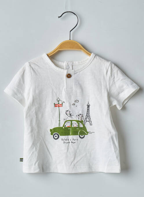 Tricou alb SERGENT MAJOR băiat