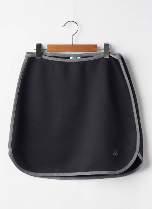 Fustă scurtă negru BENETON femeie