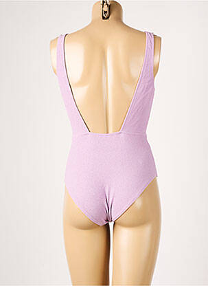 Costum de baie dintr-o singură piesă elasticitate violet PRINCESSE TAM-TAM femeie