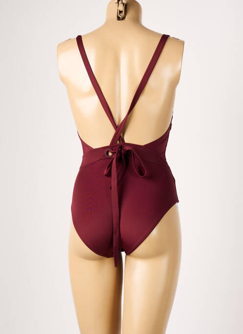 Costum de baie dintr-o singură piesă roșu PRINCESSE TAM-TAM femeie