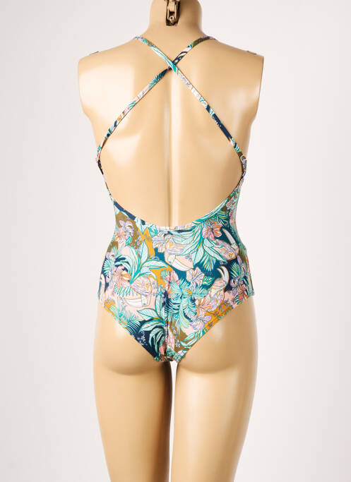 Costum de baie dintr-o singură piesă albastru PRINCESSE TAM-TAM femeie