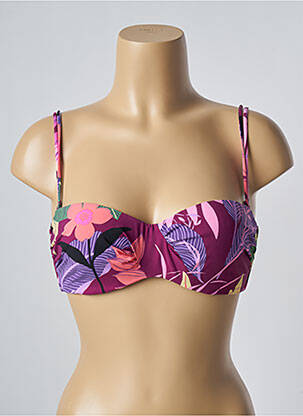 Sutien de costum de baie top sutien modelat top sutien modelat violet BELCOR femeie