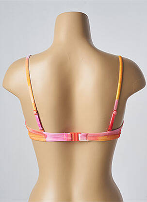 Sutien de costum de baie bretele elastice detașabile top sutien modelat portocaliu CHERRY BERRY femeie