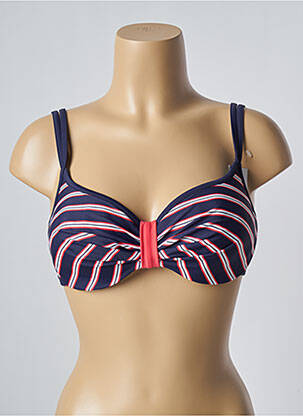 Sutien de costum de baie top sutien modelat top sutien modelat albastru BESTFORM femeie