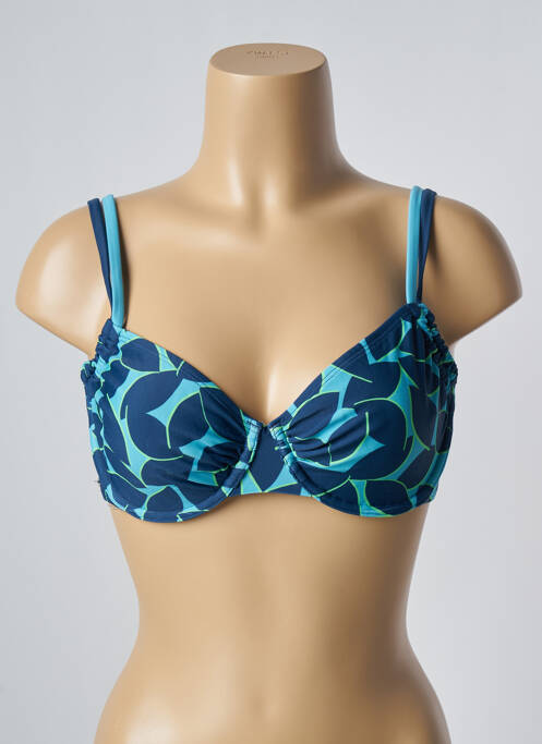 Sutien de costum de baie albastru BESTFORM femeie