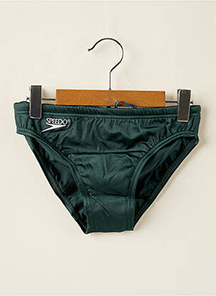 Slip de baie broderie verde SPEEDO băiat