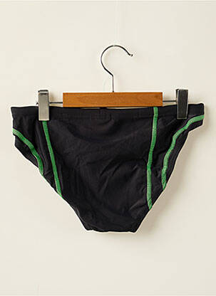 Slip de baie broderie negru SPEEDO băiat