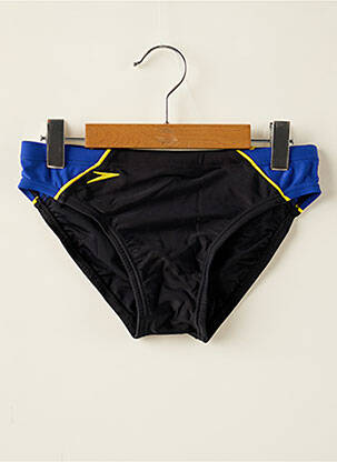 Slip de baie broderie negru SPEEDO băiat
