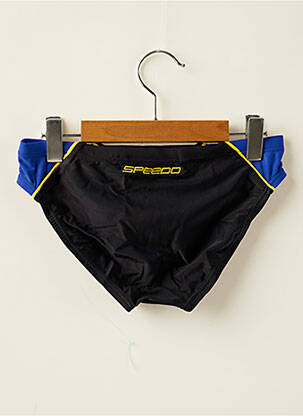 Slip de baie broderie negru SPEEDO băiat