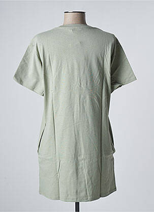 Rochie scurtă mâneci scurte mâneci scurte verde MISS SELFRIDGE femeie