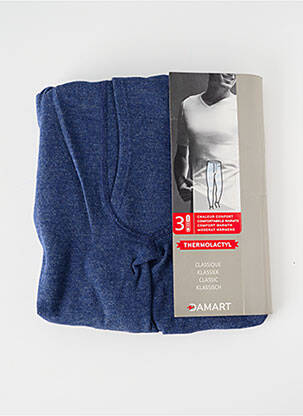 Pijama țesătură jerseu albastru DAMART bărbat