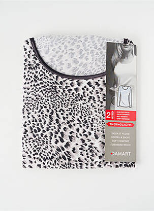 Tricou negru DAMART femeie