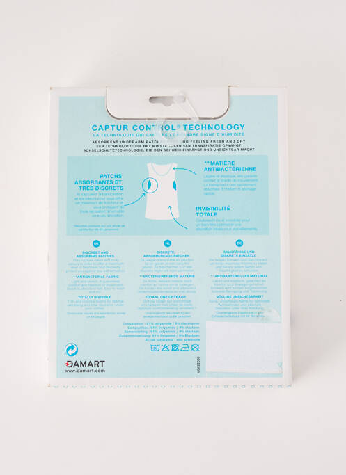 Maiou alb DAMART bărbat