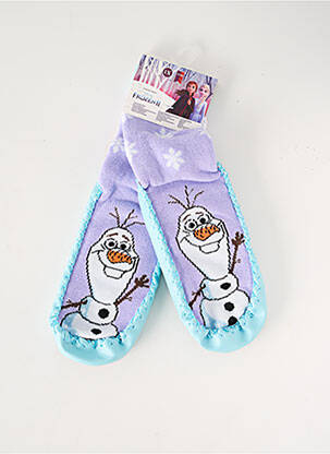 Papuci/pantofi de casă vârf rotund vârf rotund violet DISNEY fată