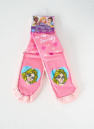 Papuci/pantofi de casă vârf rotund vârf rotund roz DISNEY fată
