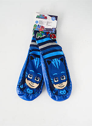 Papuci/pantofi de casă vârf rotund vârf rotund gri PJ MASKS băiat