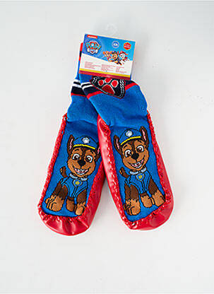 Papuci/pantofi de casă vârf rotund vârf rotund albastru PAT PATROUILLE băiat