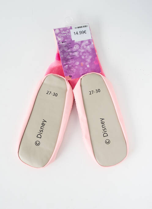 Papuci/Pantofi de casă roz DISNEY fată