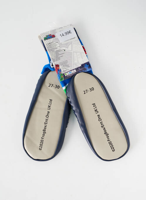 Papuci/Pantofi de casă albastru PJ MASKS băiat